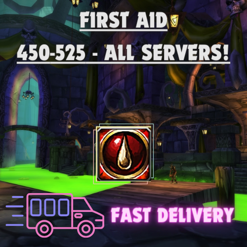 WOW Cataclysm Classic/ First Aid 450-525 EU Leveling Kit/DIY Package/ More details at descriptions