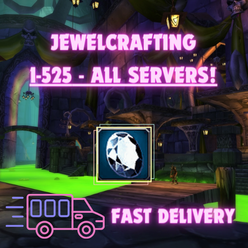 WOW Cataclysm Classic/ Jewelcrafting 1-525 EU Leveling Kit/DIY Package/ More details at descriptions